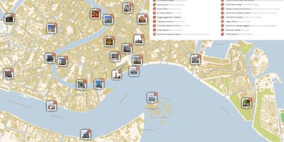Venezia mapa turístico